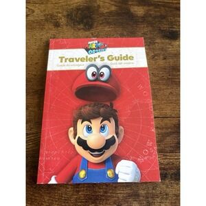 Super Mario Odyssey Traveler's Guide Game Manual for Nintendo Switch